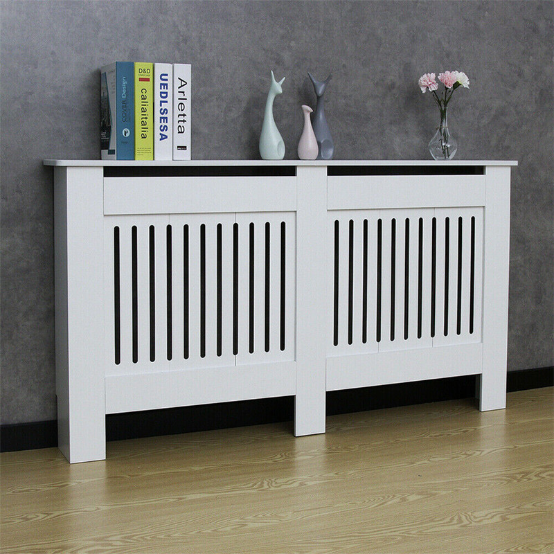 Extra Tall 92CM Radiator Cover MDF Cabinet Grill Shelf Horizontal Vertical S-XL gallery