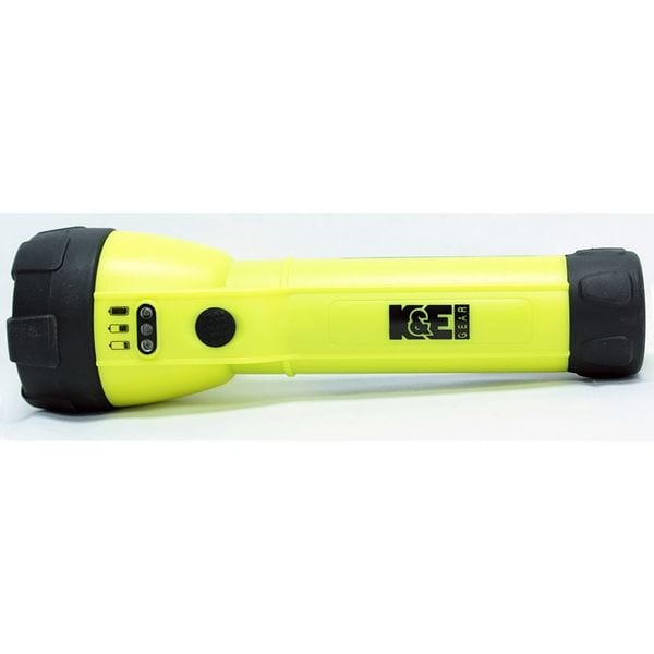 Railhead Gear Ke-Fl45 Yellow Led Handheld Flashlight, Alkaline Aa/D, 200Lm gallery
