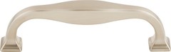 Top Knobs TK722BSN Contour Pull 3 3/4″ (c-c) Brushed Satin Nickel