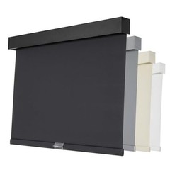 out Roller Shades – Cordless Roller Blinds with Valance, 35″W x 72″H Black