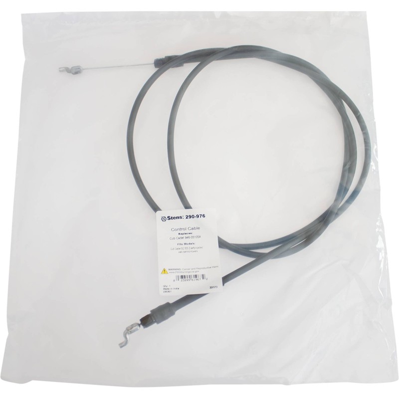 Control Cable For Craftsman Self-propelled walk-behind mowers; 290-976 gallery