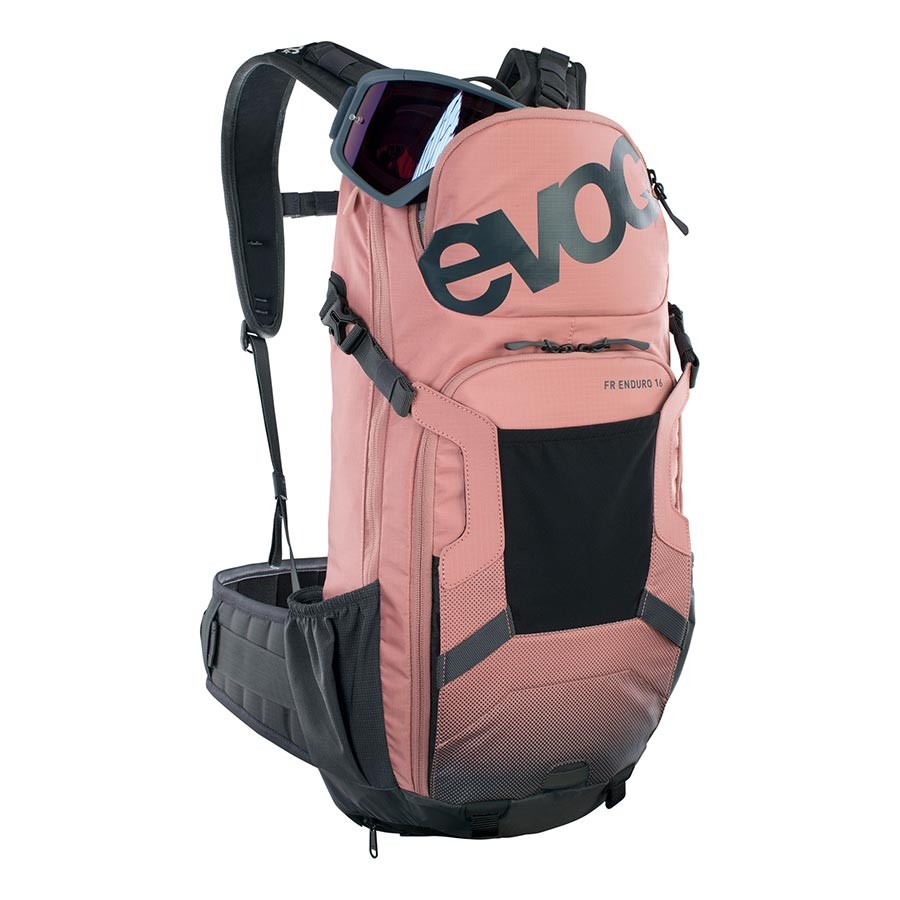 EVOC FR Enduro Backpack 16L with Removable Back Protector, Hydration Compatible 4