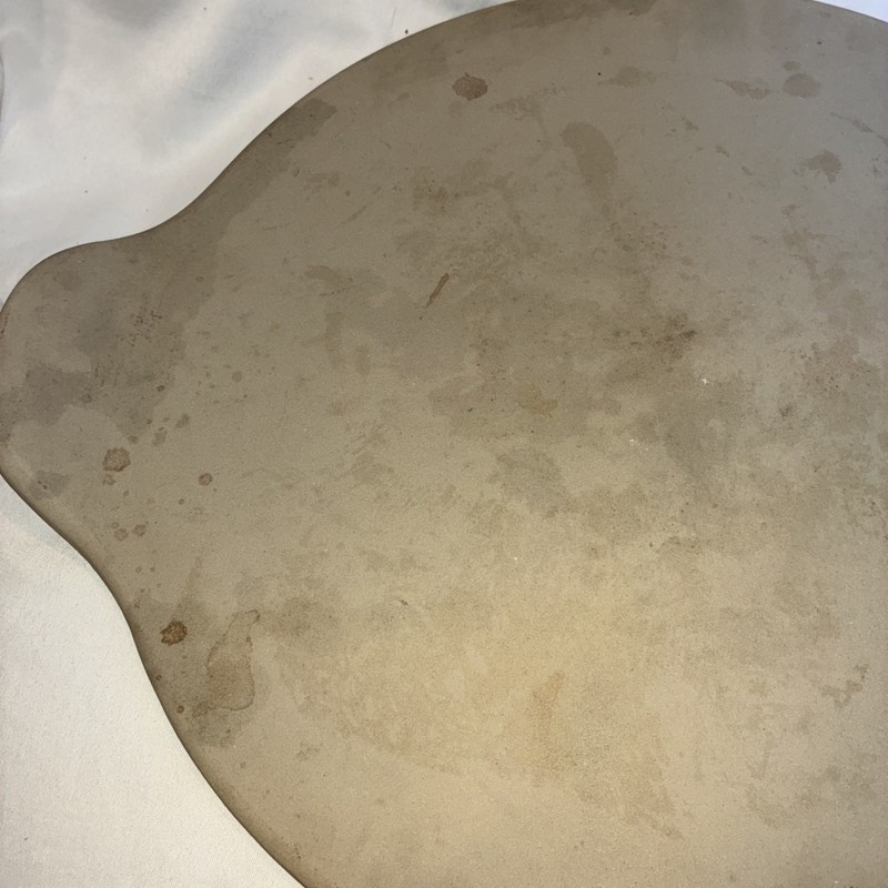 Pampered Chef 15” Large Round Stone w/ Handles Pizza Baking Stone Classic 5111 gallery