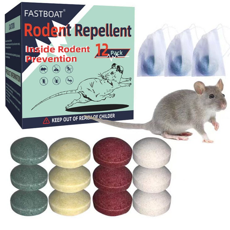Mouse Rodent Repellent Peppermint Oil Moth Balls for Rodents Rats Squirrel Mice gallery
