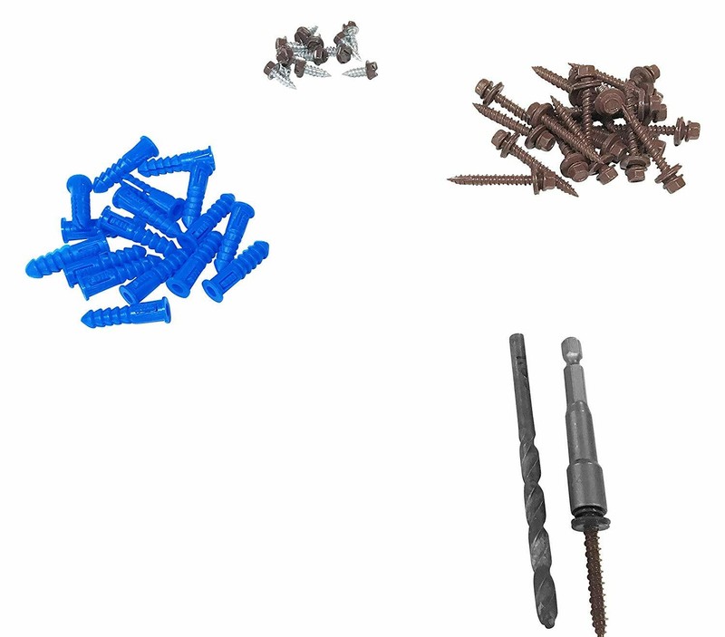 Metal Line Set Cover Kit for Mini Split and Central Air Conditioner & Heat Pump gallery