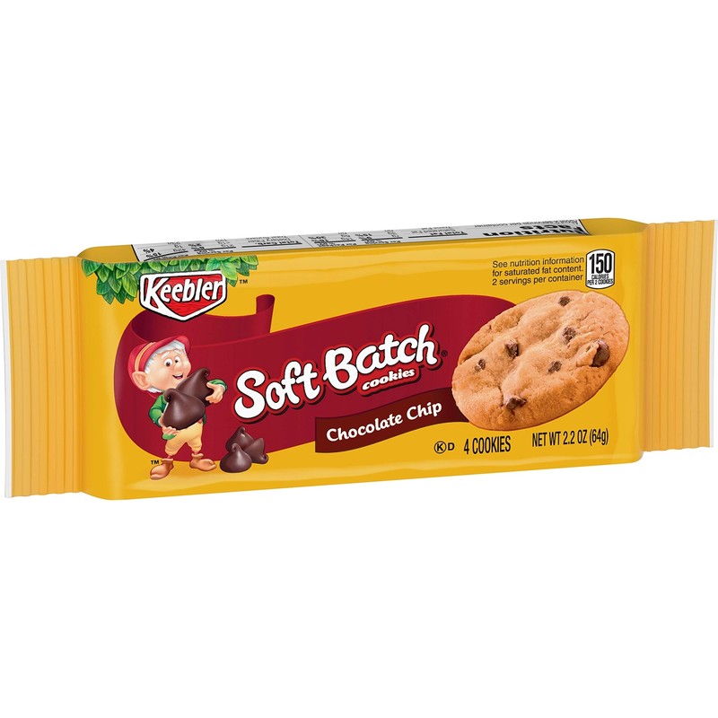 Keebler Soft Batch Chocolate Chip Cookies, 2.2 Oz., 12 Count (Pack of 3) gallery