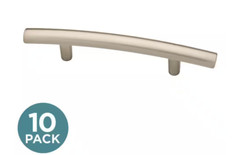 10-Pack Brainerd 3″ Carolina Arch Pull Satin Nickel (P24425W)