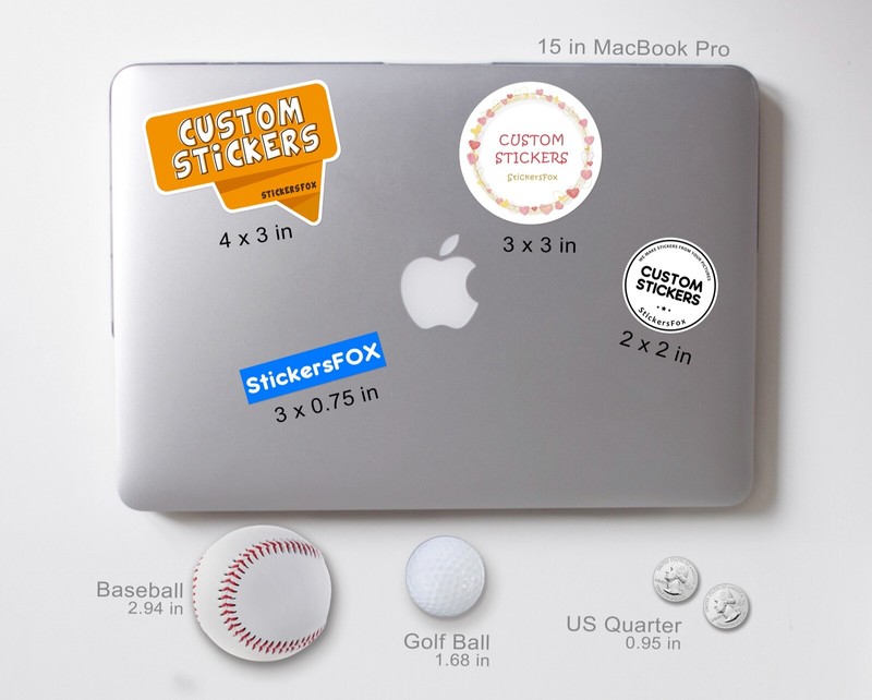 100 Custom clear stickers Custom clear decals Your graphic print on clear vinyl gallery