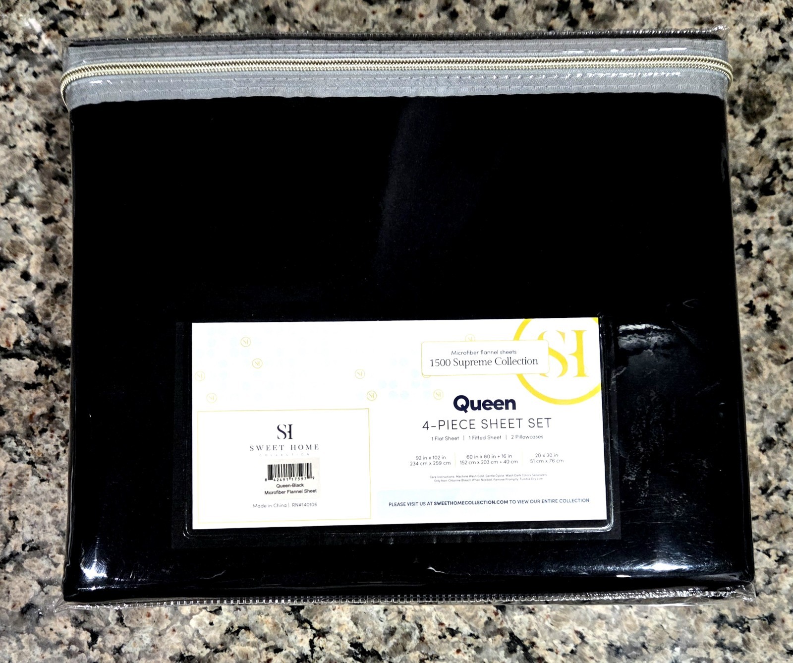 Sweet Home Collection 4 Piece Microfiber Sheet Set Queen gallery