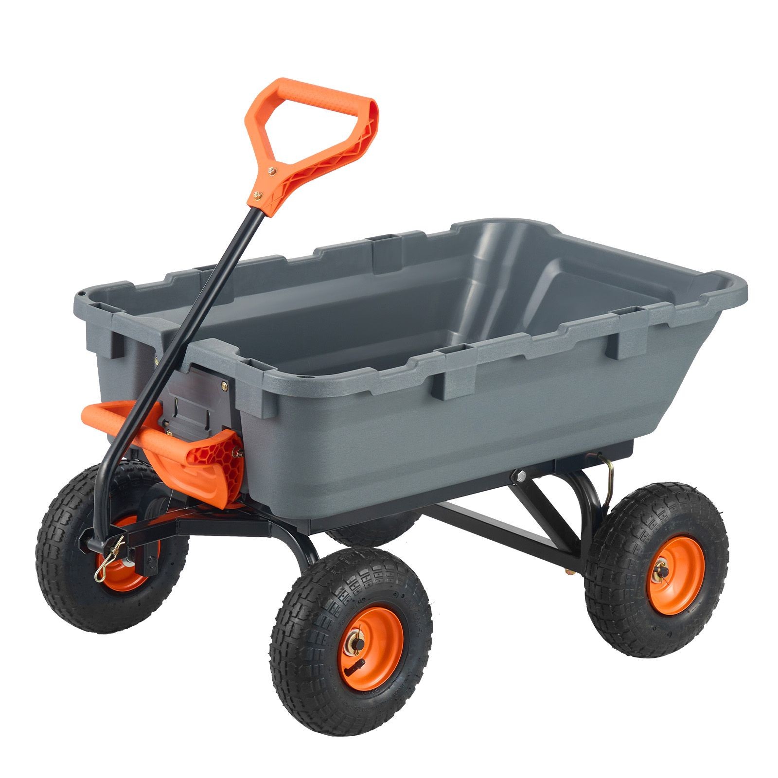 Garden Poly Dump Cart 800lb 10in All Terrain gallery