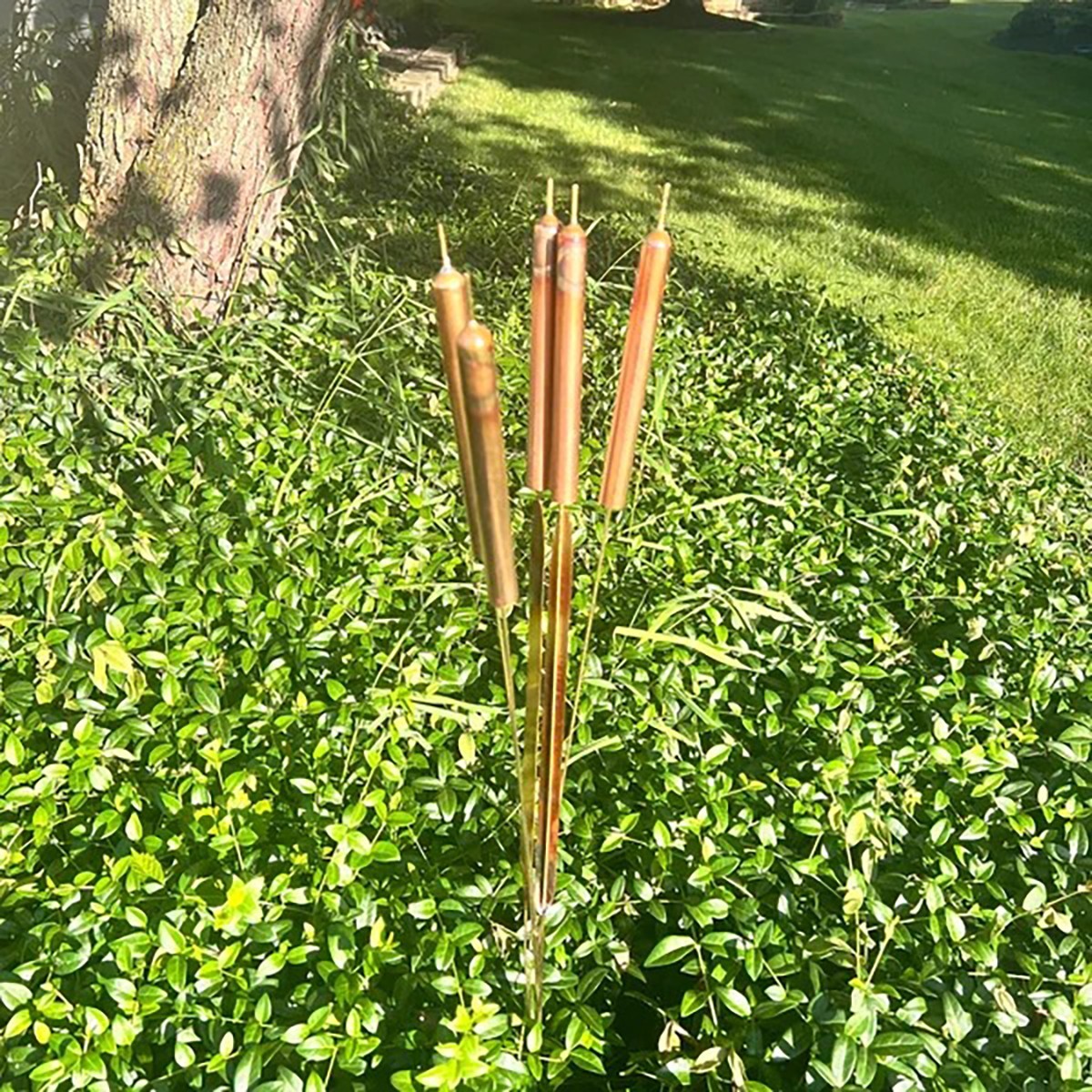 Copper Cattail Wind Chimes gallery