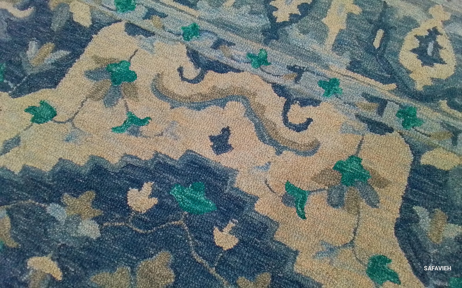 DK BLUE / GREY 9'-0" x 12'-0" Back Stain Rug, Reduced Price 1172800564 APN230A-9 gallery