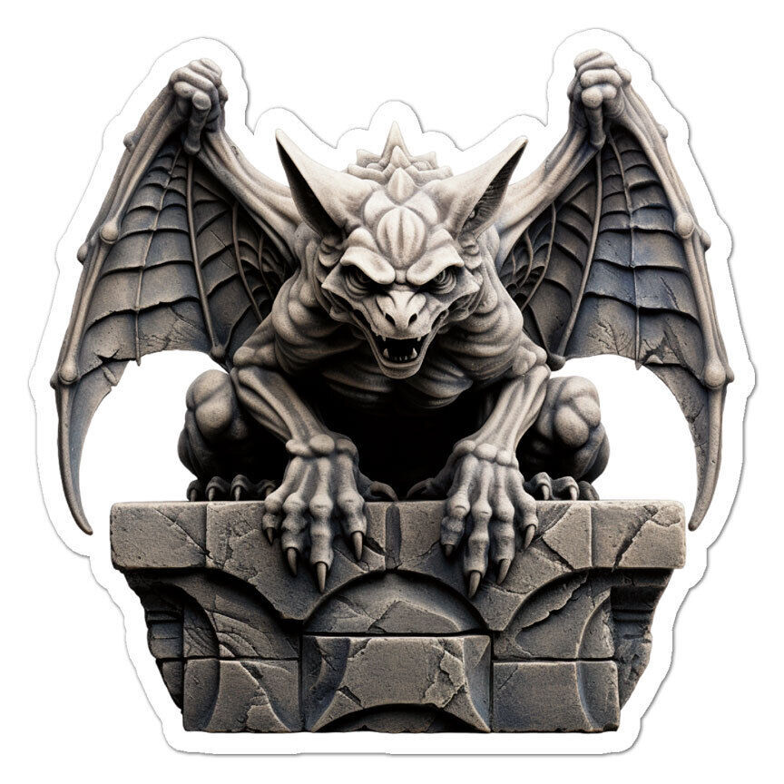 Stone Gargoyle Wings Sticker Decal gallery