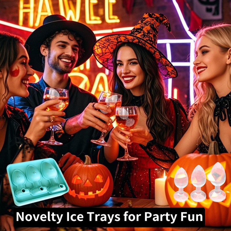 Prank Fun - Ice Cube Mold Tray Novelty, Silicone Ice Cube Tray Mold, Novelty ... gallery