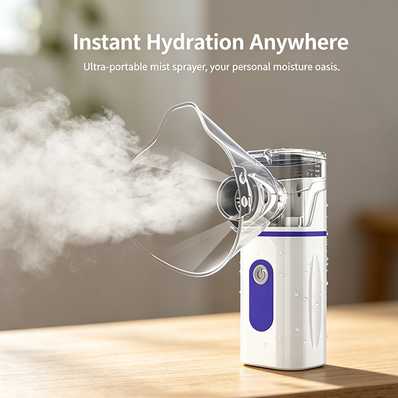 Portable Piezoelectric Atomizer 🔹Kids Adults 🔹 Travel Humidifier 🔹Mist gallery