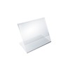 Azar Displays Angled L-Shaped Frame 3.5"x 2.5''High, 10-Pack gallery