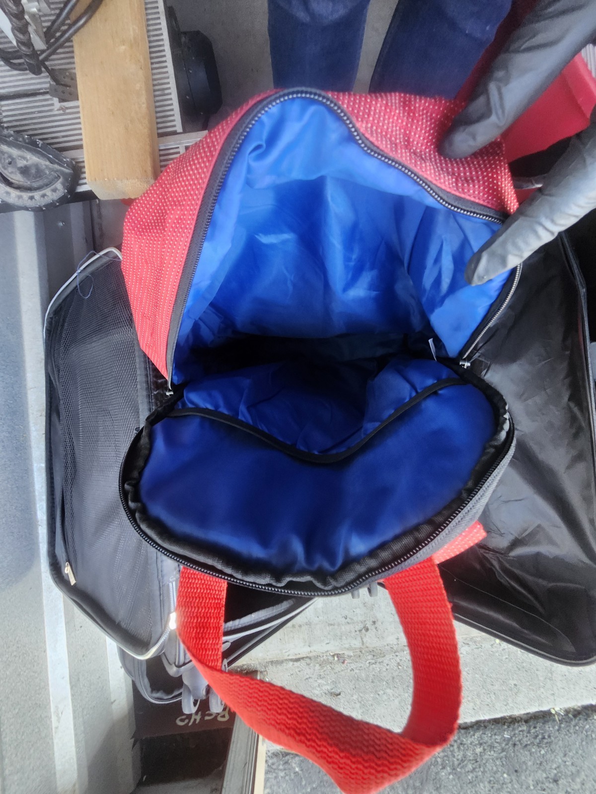 Red HEX Backpack Indoor/Outdoor  Multiple Pockets Water Resistant Lightweight 3