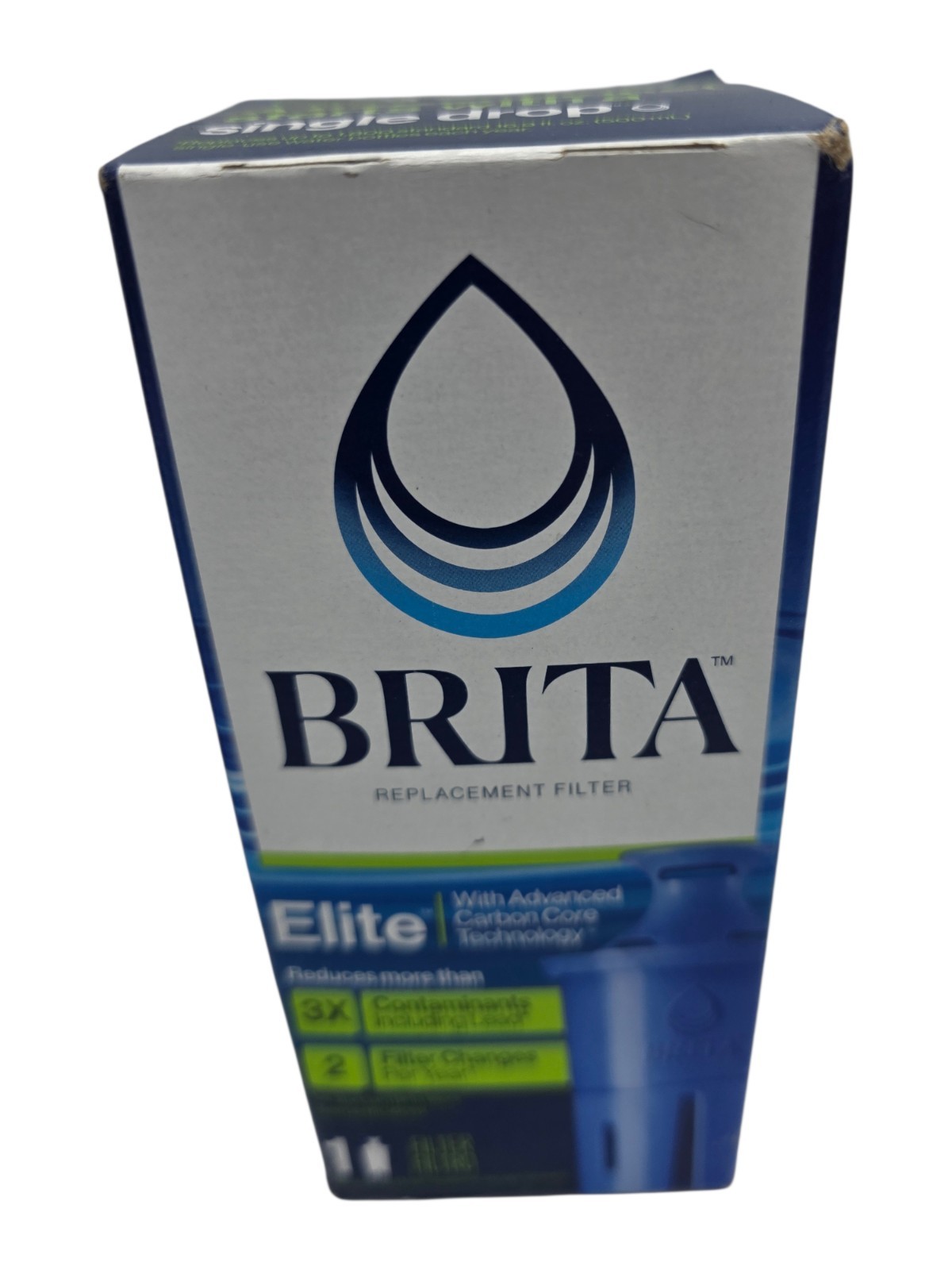 NEW BRITA ELITE LONGLAST+ 6 Month Pitcher Replacement Water Filter LOT 3 Filters gallery