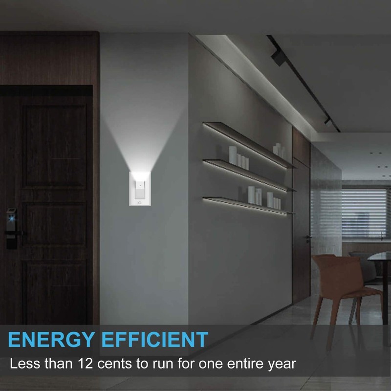 4 Pack Illuminated Light Switch, Lightswitch W LED Night Light, Automatic On/Off gallery