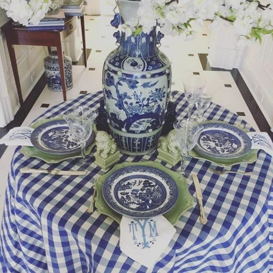 Checkered Tablecloth, Gingham Tablecloth, All Sizes gallery