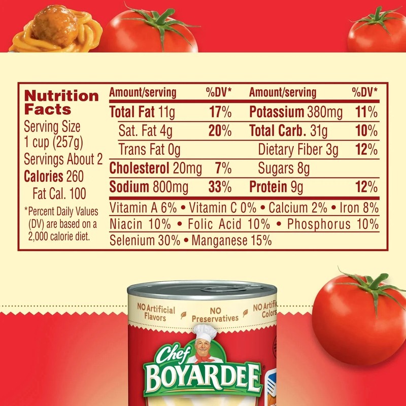 Chef Boyardee Spaghetti & meatballs in tomato Sauce, 14.5 oz Can (Pack of 4).... gallery
