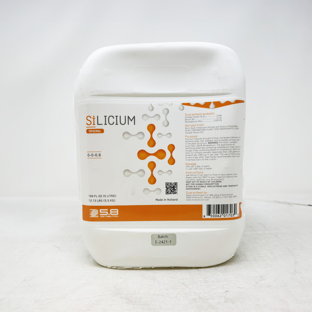 SiLicium Monosilicic Acid Boosts Nutrient Uptake 5 Liters Jug by SiLicium