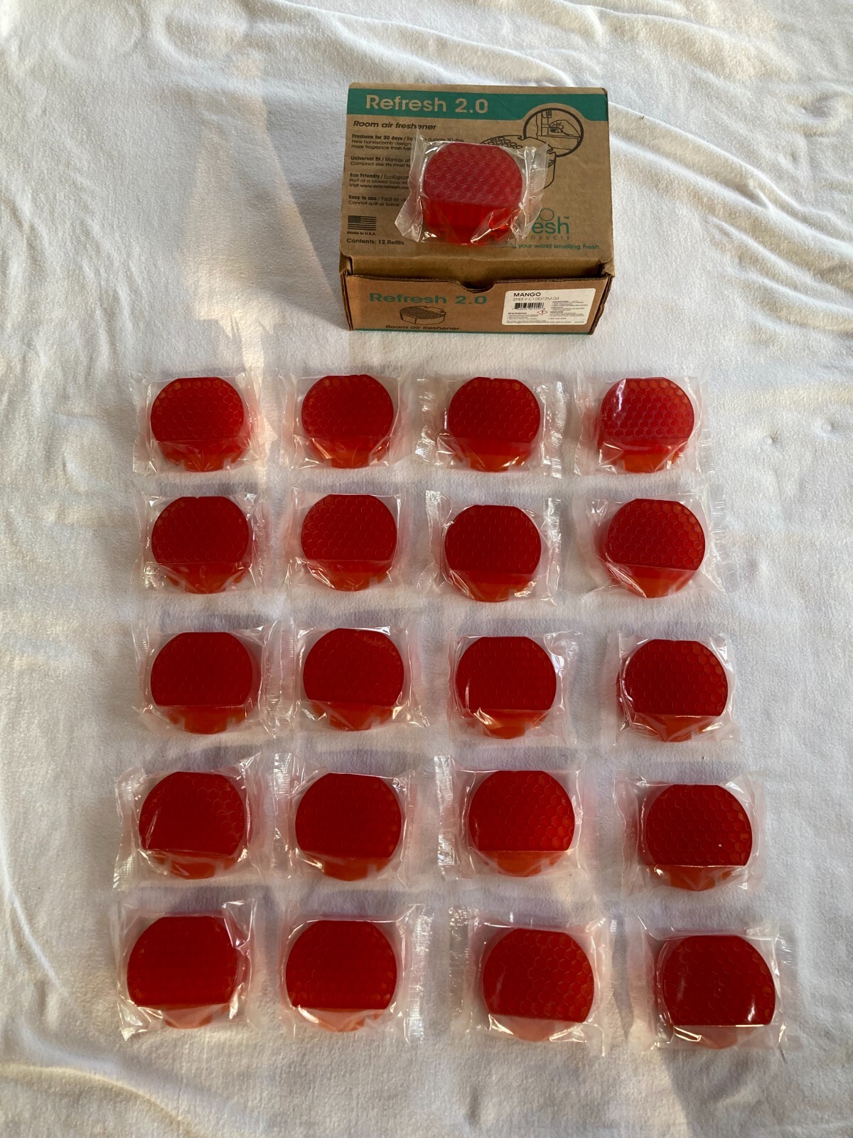(21) Fresh Products Refresh 2.0 Gel Room Air Freshener, Mango Refill gallery