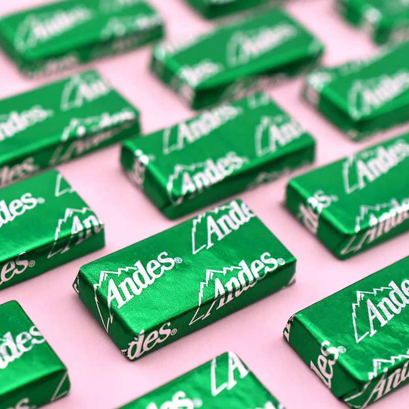 Andes Creme De Menthe Thin Mints - after Dinner Mints - Rectangular Chocolate Sa gallery