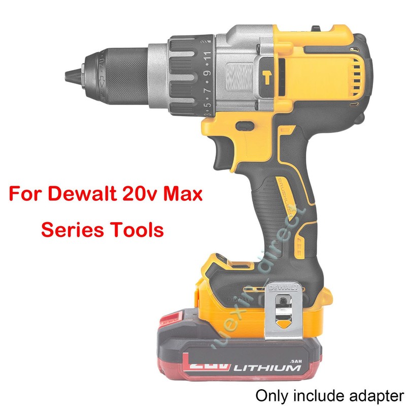 Adapter Converter For Bauer 20V Battery to for Dewalt 20V Li-ion Tools Connector gallery