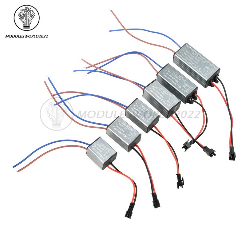 LED Driver 1-24W Adapter Transformer AC85V-265V 250mA Waterproof Power Supply gallery