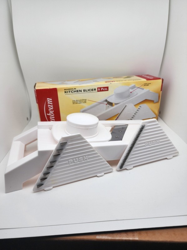 SUNBEAM® 5-Piece Mandolin Slicer (Model #630190) no instruction pamphlet. gallery