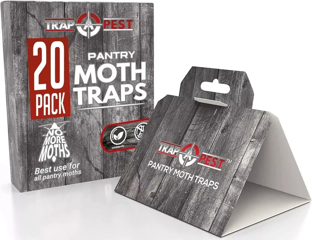 20 Pack Pantry Moth Traps - Safe and Effective for Food and Cupboard - Glue Trap gallery
