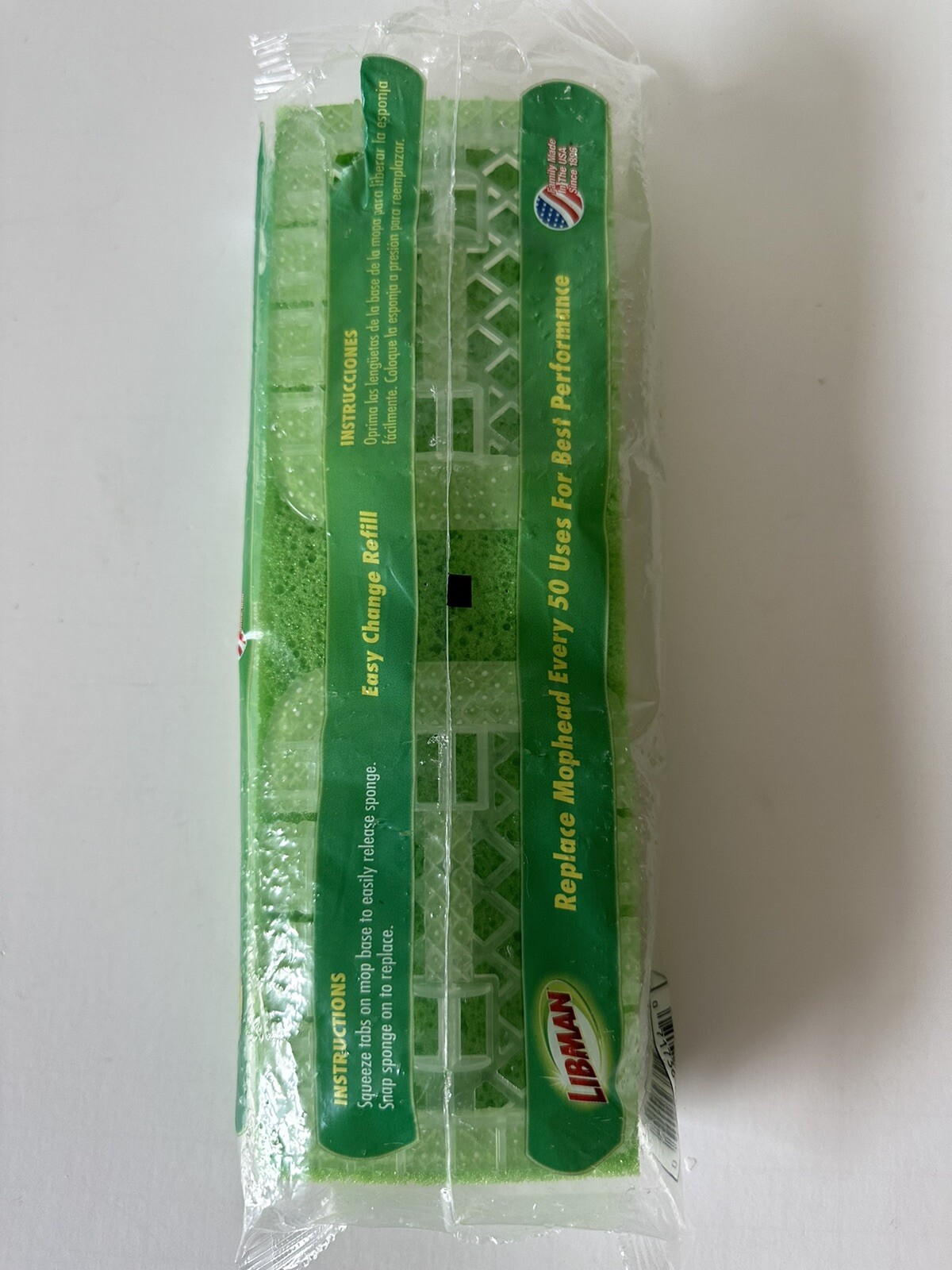 Libman Gator 9 in. Wet Cellulose Mop Refill 1 pk Tear Resistant Super Absorbent gallery