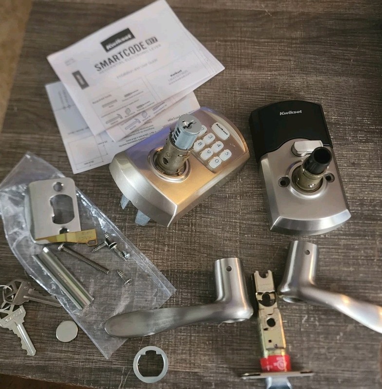 SCRATCHED! Kwikset SmartCode 917 Keypad Electronic Lever Keyless Entry Deadbolt gallery