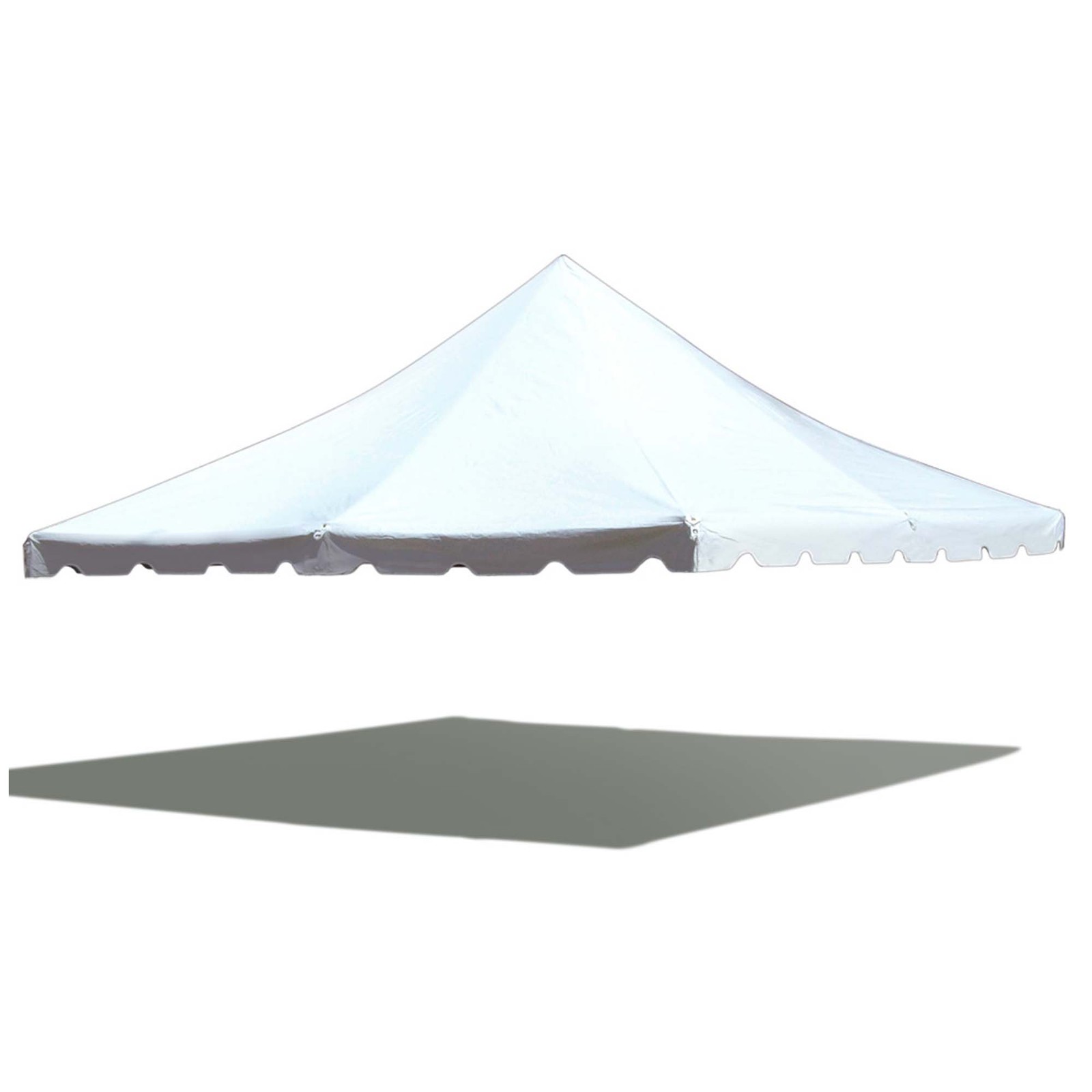 20x20 Replacement Commercial Canopy Top Pole Tent White Event Party Open Box gallery