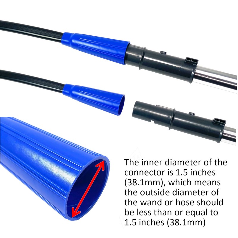 MaximalPower Universal Flexible Long Crevice Tool for Vacuum fit 1.1"-1.5" Host gallery
