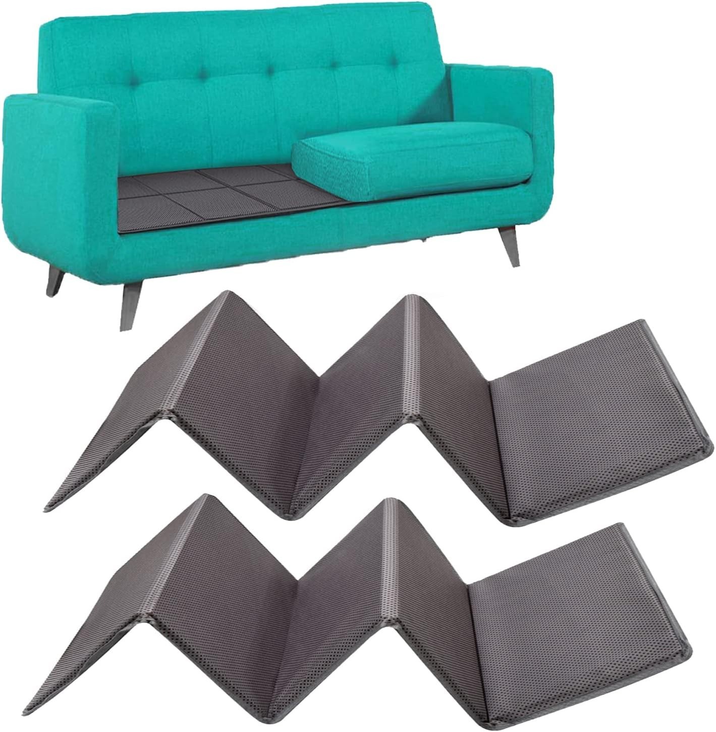2Pack Couch Cushion Support for Sagging Sofa Seat Saver 45in Extra Thick gallery