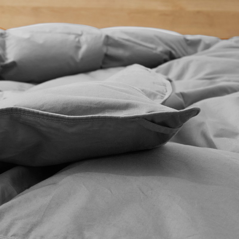 All Season Comforter Bed Blanket Down Feather Fiber Fill, Organic Cotton Shell gallery