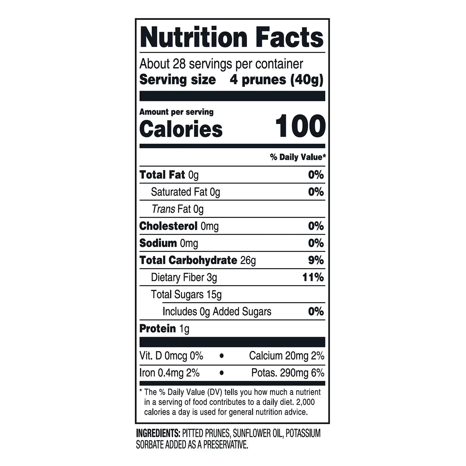 2 PACK - Member's Mark Dried Pitted Prunes, 40 oz (Total 80 oz) FREE SHIPPING gallery