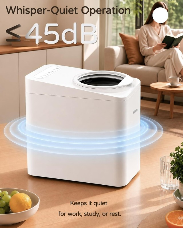 4.5L Large Electric Kitchen Composter & Food Recycler... gallery