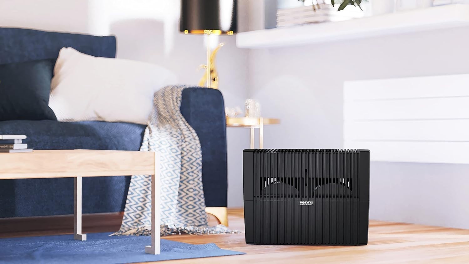 Venta Lw45 Original Humidifier Evaporative Filter-Free Rooms Up To 600 Ft² Black gallery