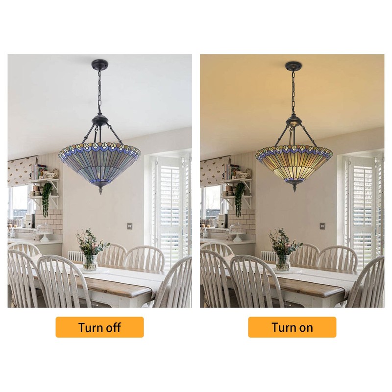 Pendant Light Fixture Ceiling-mounted Pendant Lamp Adjustable Height Chandelier gallery