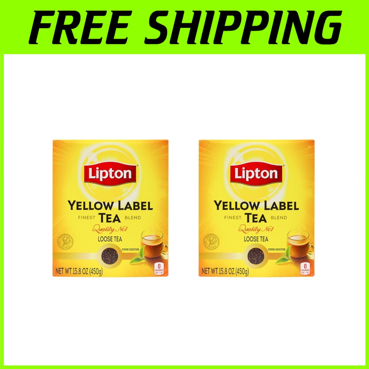 Yellow Label Tea Blend - Rich Aroma, Smooth Taste=** gallery