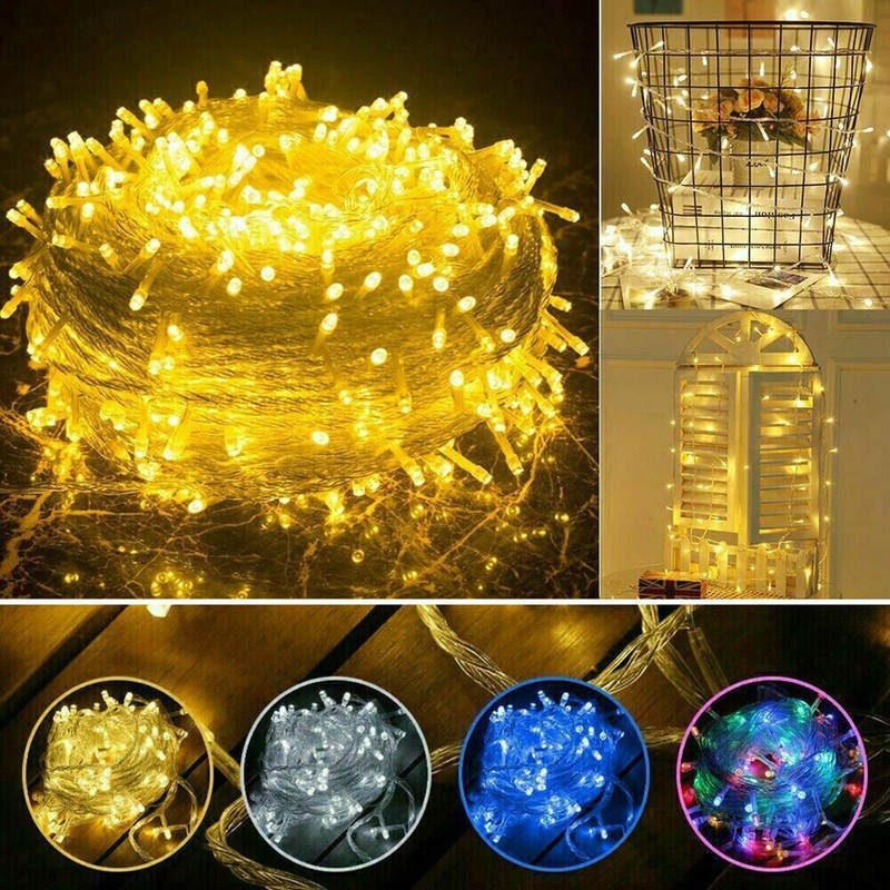 10M-50M LED Fairy String Light Christmas Tree Party Home Outdoor Decor Wall Plug gallery