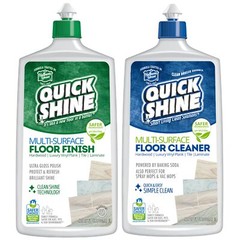 Quick Shine Multi Surface Floor Cleaner and Finish 27 Fl Oz Pack of 2