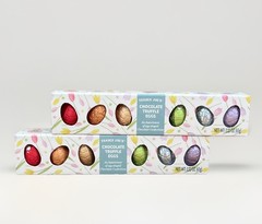 2 Packs Trader Joe’s Chocolate Truffle Eggs 2.22oz 63g Assorted Flavors 🐣🐣