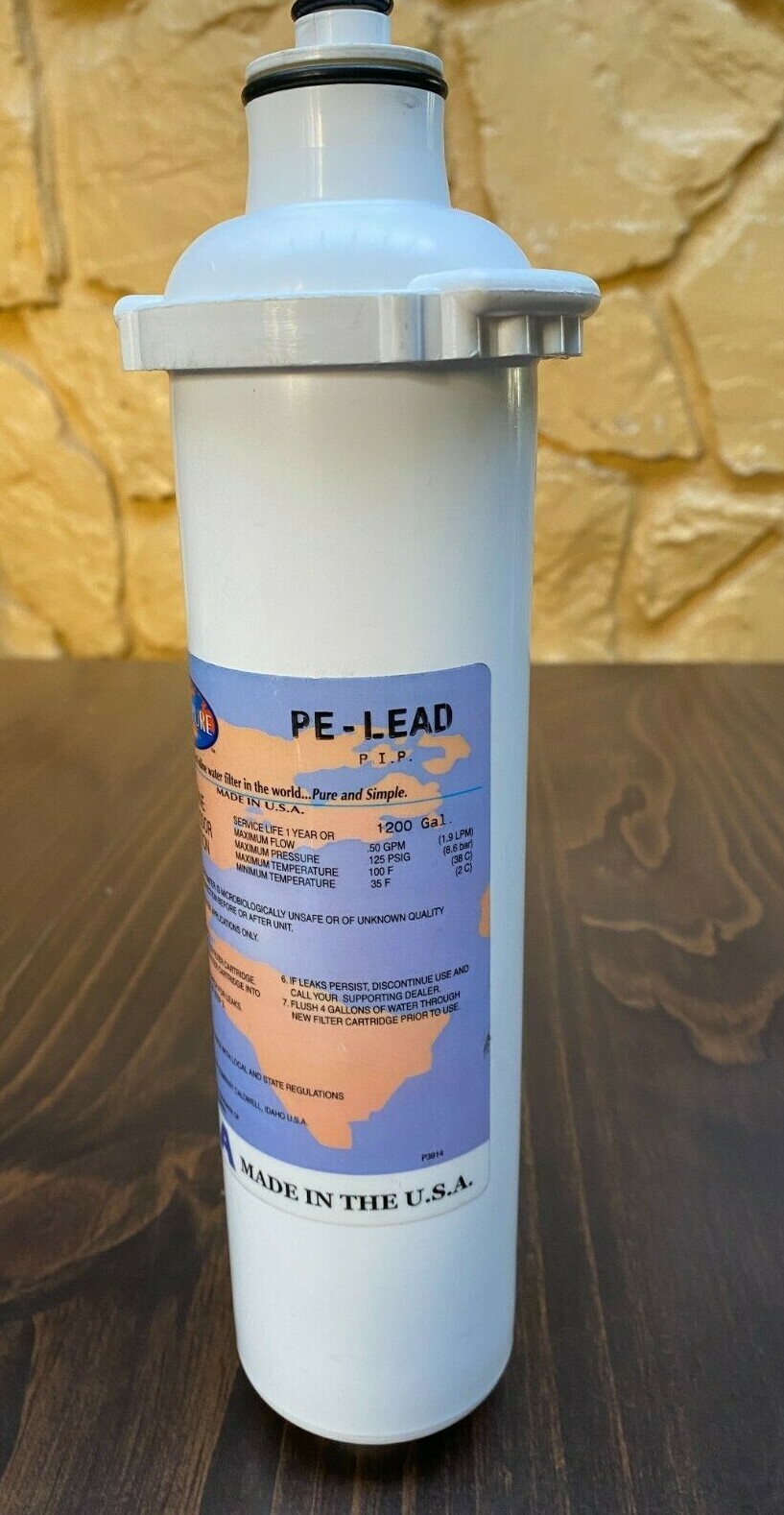 2 OmniPure Inline filter CTO Chlorine Taste Odor PE-LEAD 12"x5/8" Quick Release gallery