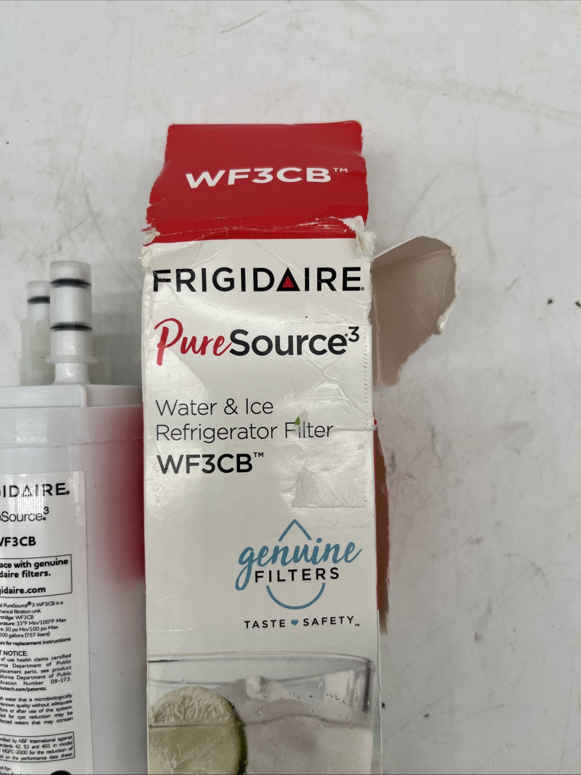 Frigidaire WF3CB Puresource3 Refrigerator Water Filter - White - (Pack of 1) gallery