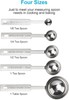 5PCS Measuring Spoons Set, Includes 1/8 Tsp, 1/4 Tsp, 1/2 Tsp gallery