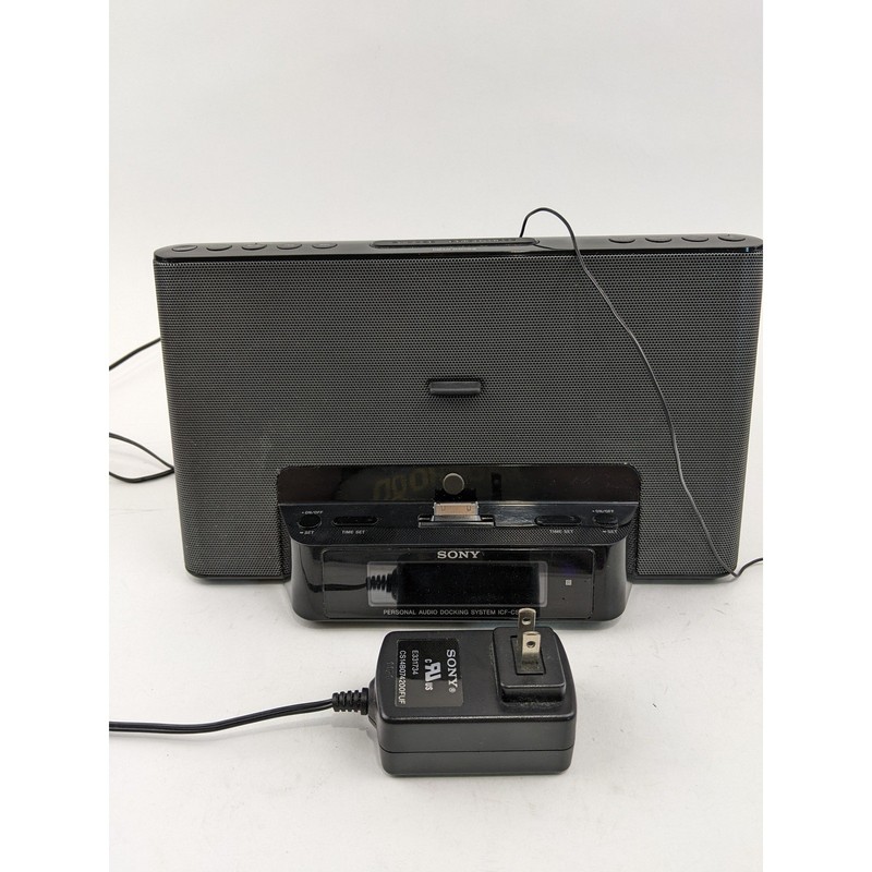 Sony ICF-CS15iP Personal Audio Docking System Dream Machine Clock Radio gallery